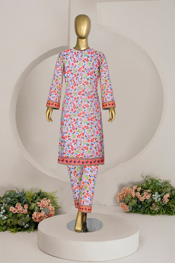 Mother Collection Bana Dora 2pc Allover Lawn Price of 6 Dress (1 Set)