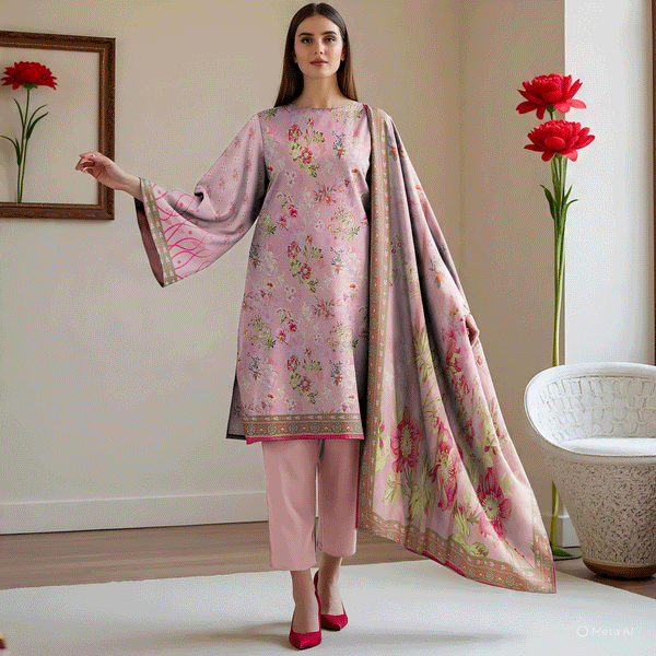 3pc Luxury Karandi Price of 7 Dress ( 1 Set )