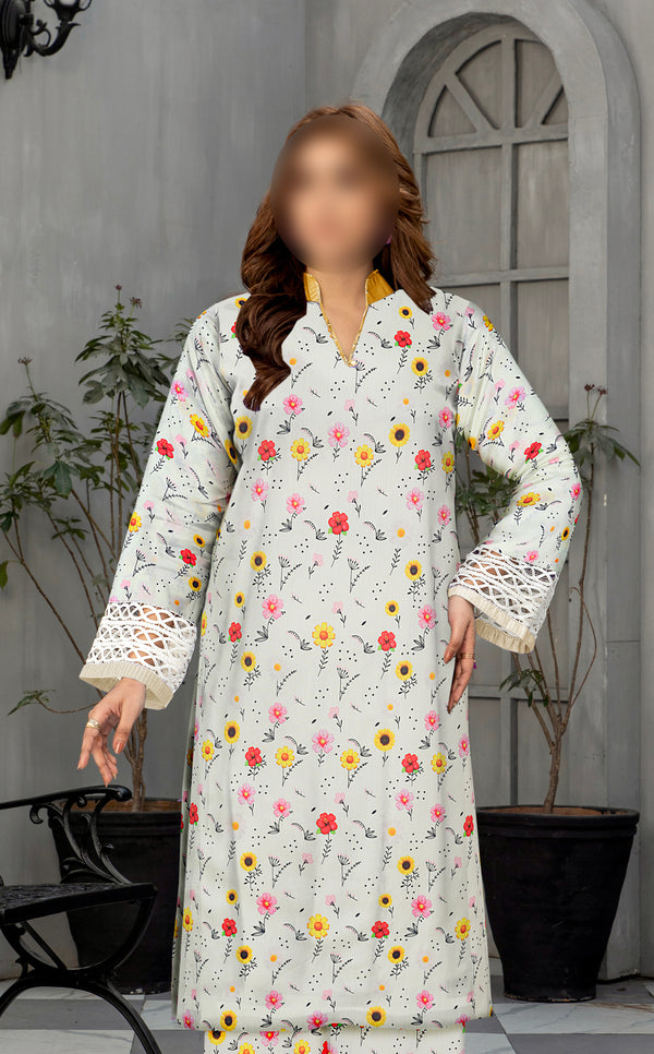 Free Deliver 2PC Allover Viscose Winter Collection Price of 20 Dress ( 1 Set )