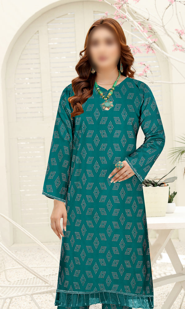 2pc Allover Cotton Cambric 2025 Price of 8 Dress ( 1 Set )