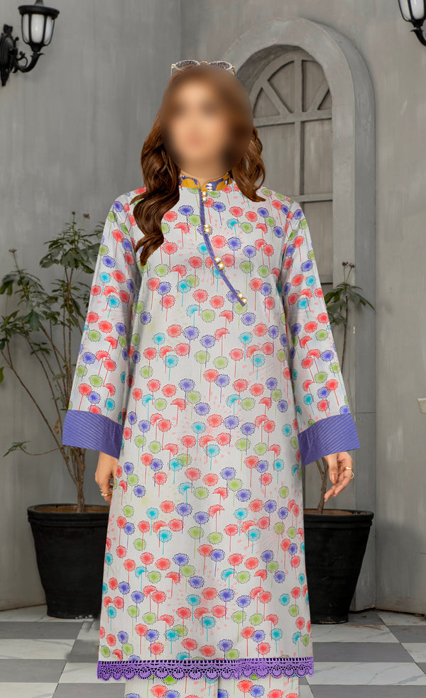 Free Deliver 2PC Allover Viscose Winter Collection Price of 10 Dress ( 1 Set )