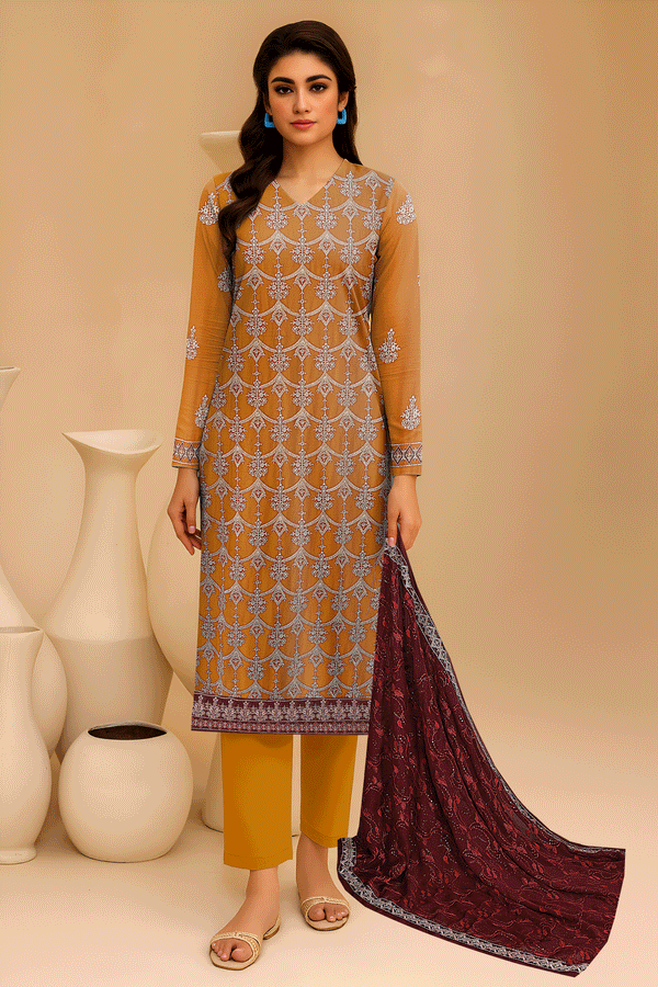 2pc Fancy party Wear Price of 6 Dress ( 1 Set )