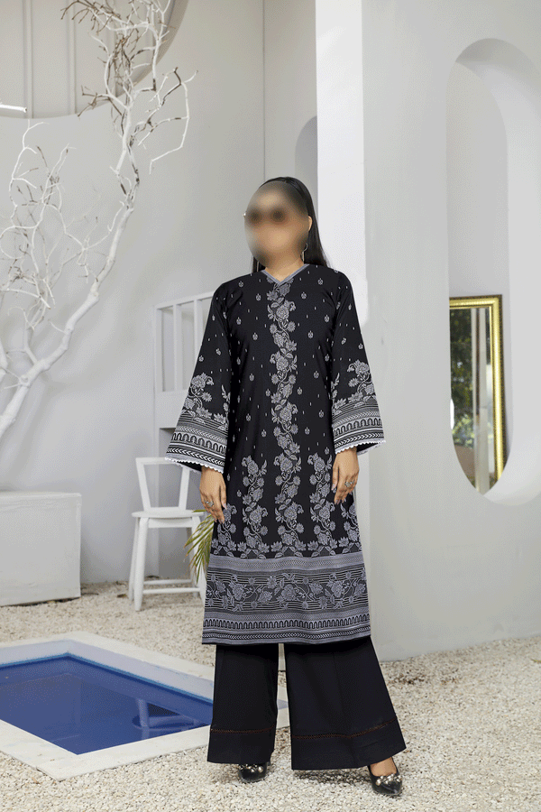 2PC Banarsi Brosha Lawn Price of 10 Dress (1 Set)