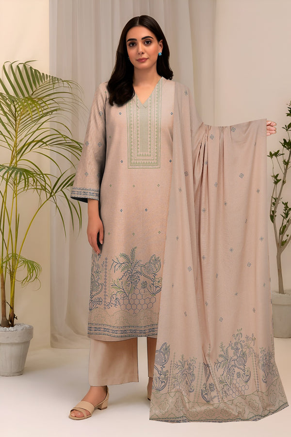 2nd Volume 3pc Barosha Banarsi Karandi Price of 5 Dress ( 1 Set )