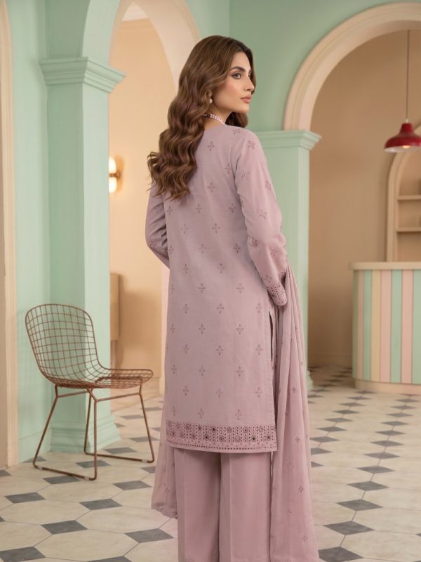 EID Collection, 3PC Chicken Kari Lawn Suit | Pret Collection | View | Bin Nisar Pakistani Clothing