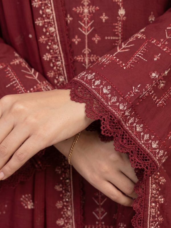 3PC Embroidery Lawn With Voil Emb Dupatta | Summer Collection | View | Bin Nisar Pakistani Clothing
