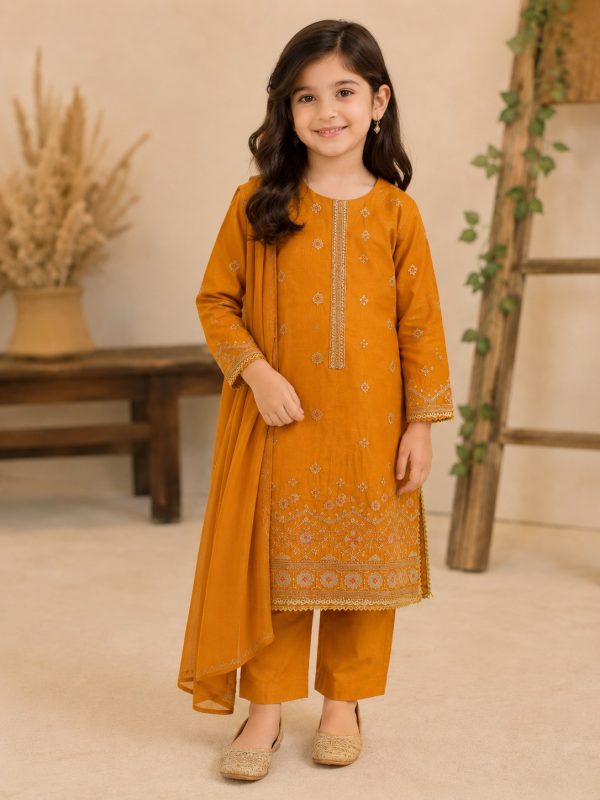 3PC Kids Collection | Bin Nisar Pakistani Clothing