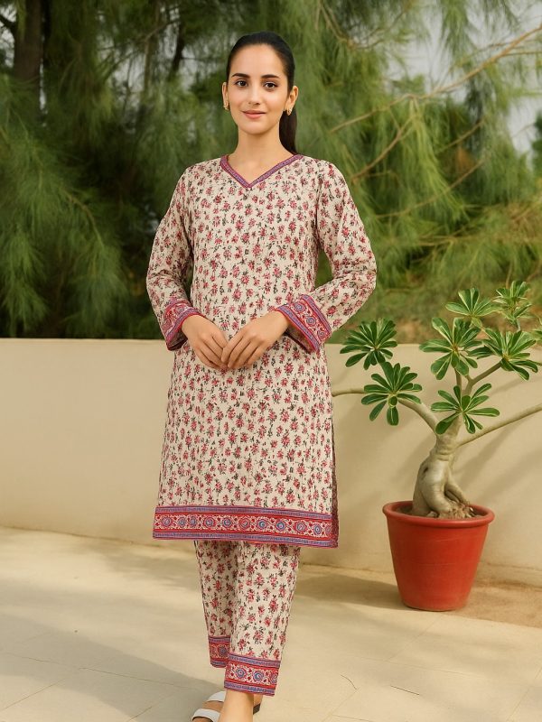 2PC Bana Dora Allover Lawn | Summer Collection | Bin Nisar Pakistani Clothing