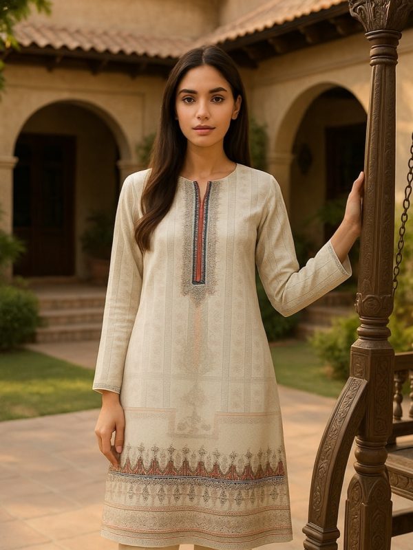 2pc Digital Printed lawn | Bin Nisar Pakistani Clothing