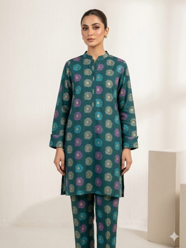 2pc Allover Alkaram Pearl Lawn | Summer Collection | Bin Nisar Pakistani Clothing