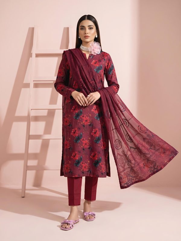 3PC Crystal Lawn By Bin Nisar | Summer Collection | Bin Nisar Pakistani Clothing