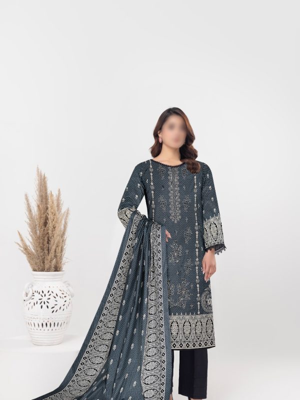 3PC Embroidery Cotton | Summer Collection | Bin Nisar Pakistani Clothing