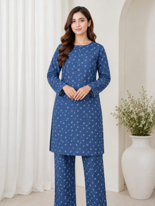 2pc Allover lawn | Bin Nisar Pakistani Clothing