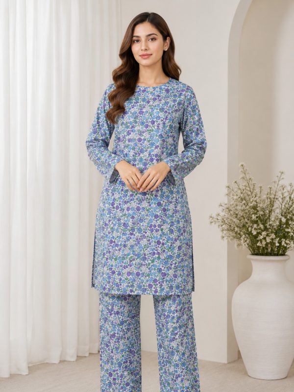 2pc Allover lawn | Bin Nisar Pakistani Clothing