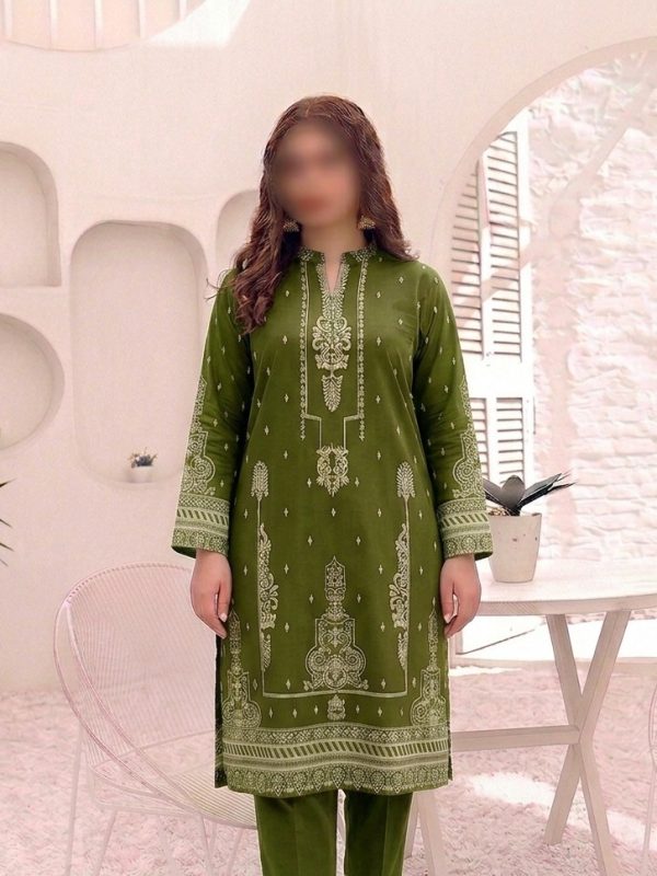 2PC Banarsi Lawn | Bin Nisar Pakistani Clothing