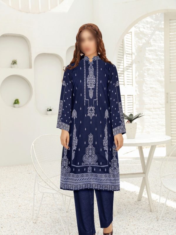 2PC Banarsi Lawn | Bin Nisar Pakistani Clothing