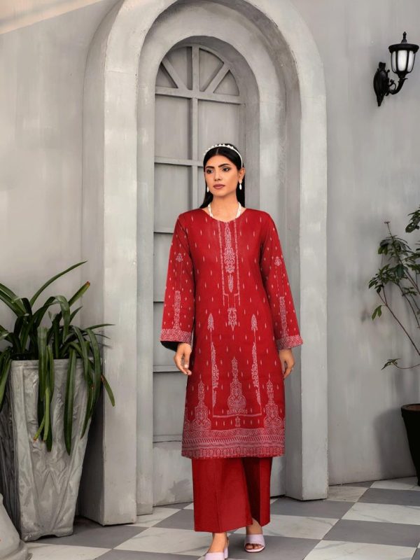 2PC Banarsi Lawn | Bin Nisar Pakistani Clothing