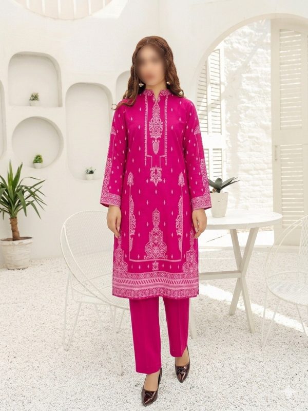 2PC Banarsi Lawn | Bin Nisar Pakistani Clothing