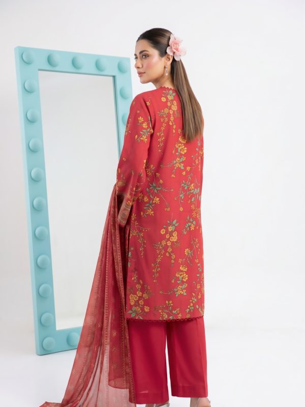 3PC Crystal Embroidered Lawn | Summer Collection | View | Bin Nisar Pakistani Clothing