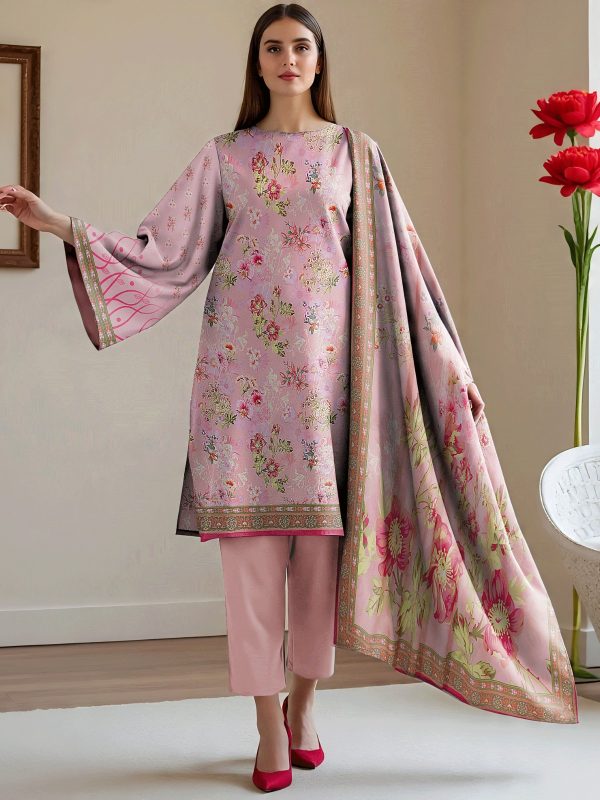 3PC Luxury Karandi | Winter Collection | Bin Nisar Pakistani Clothing