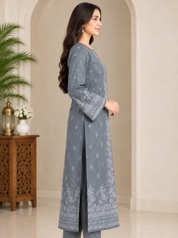 2PC SAYA Barosha | Unstitched Collection | View | Bin Nisar Pakistani Clothing