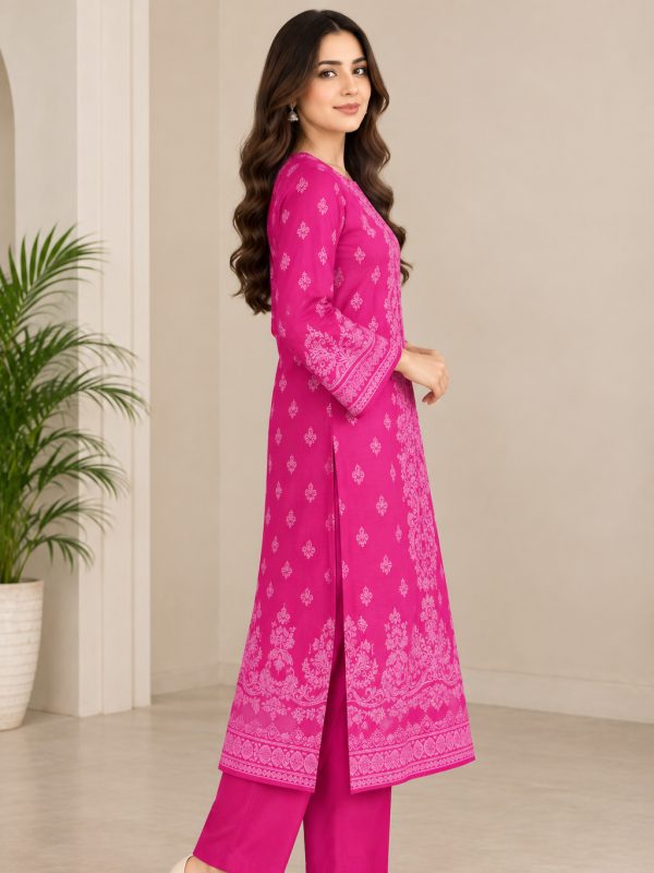 2PC SAYA Barosha | Unstitched Collection | View | Bin Nisar Pakistani Clothing