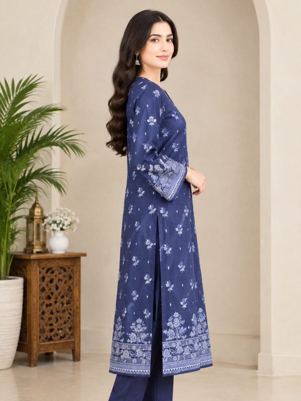 2PC SAYA Barosha | Unstitched Collection | View | Bin Nisar Pakistani Clothing