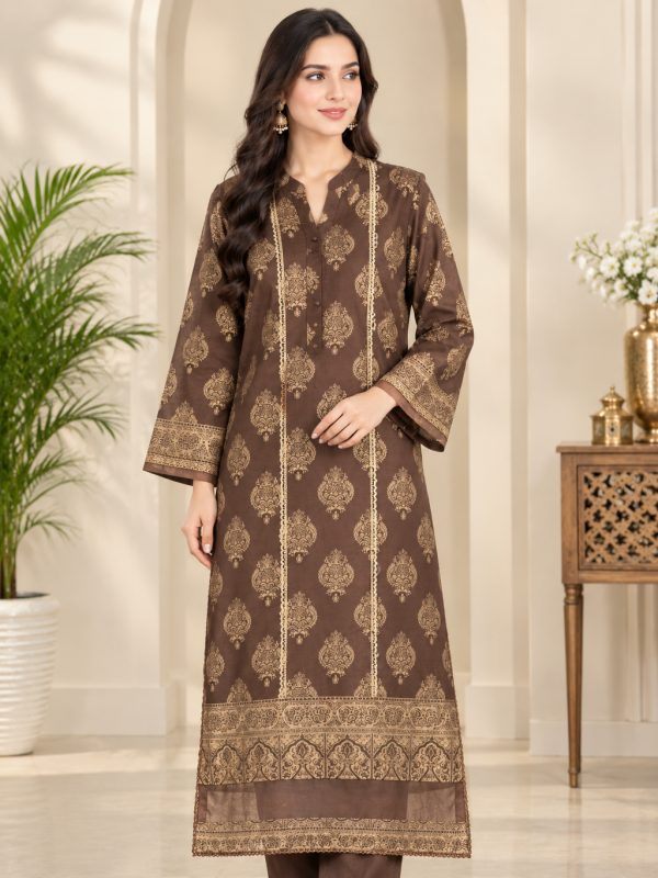 2PC LINEN STITCHED SUIT | Winter Collection | Bin Nisar Pakistani Clothing