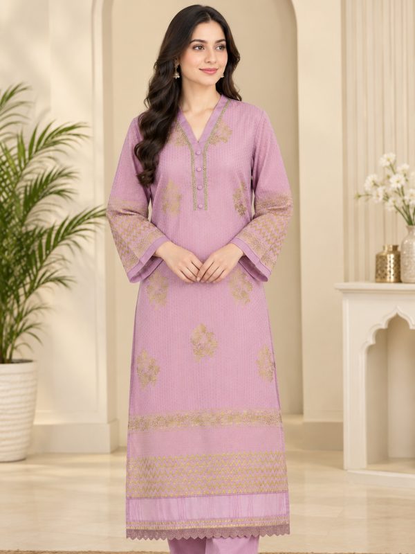 2PC LINEN STITCHED SUIT | Winter Collection | Bin Nisar Pakistani Clothing